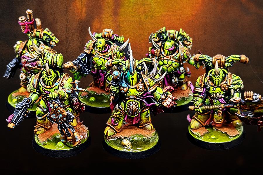 Warhammer 40K: Death Guard - Plague Marines – Gamers Guild AZ